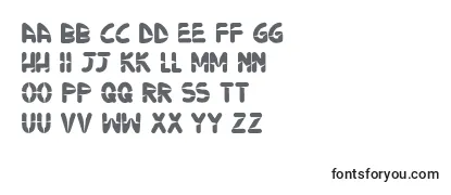 Обзор шрифта Ninjos