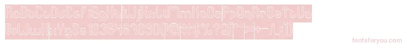 noakatz Hollow Inverse Font – Pink Fonts