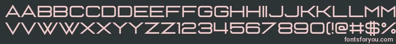 Lisätietoja Nobody Talks-fontista Nobody Talks-fontti – vaaleanpunaiset fontit mustalla taustalla
