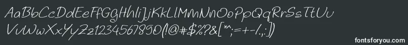 Fonte Noela Sherly Light Italic – fontes brancas
