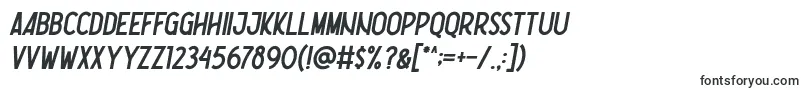 Шрифт Nootdorp Italic Demo – шрифты для комиксов