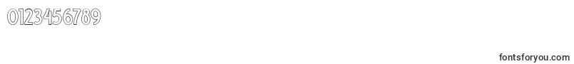 Nootdorp Line Demo Font – Fonts for Numbers and Digits