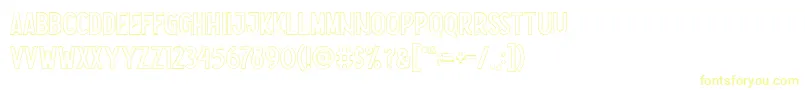 Nootdorp Line Demo Font – Yellow Fonts