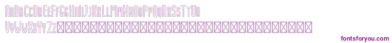 Nordin Outline Font – Purple Fonts