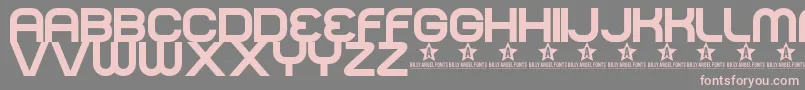 NORMAL   Font – Pink Fonts on Gray Background