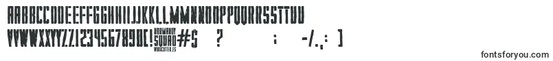 Normandy Squad Font – Stencil Fonts