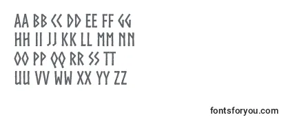 Обзор шрифта Norsebold