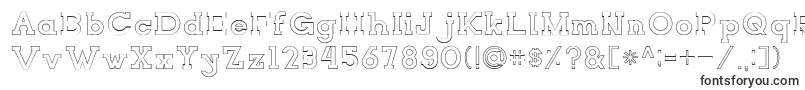 NORTHCLIFFStroke-Schriftart – Schriftarten, die mit N beginnen