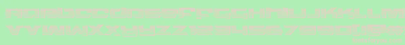 northstarchrome Font – Pink Fonts on Green Background