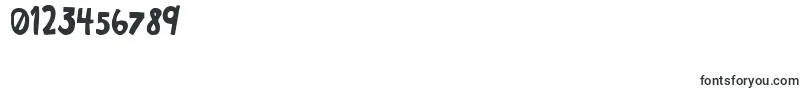 Haventsleptintwodaysshadow Font – Fonts for Numbers and Digits