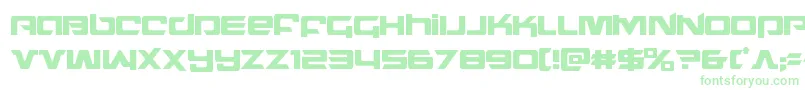 northstarcond Font – Green Fonts on White Background