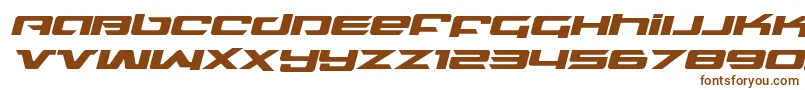 Шрифт northstarexpandital – коричневые шрифты