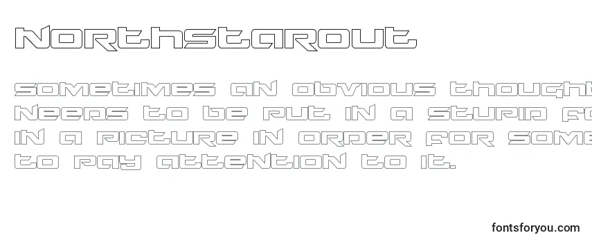 Шрифт Northstarout (135752)