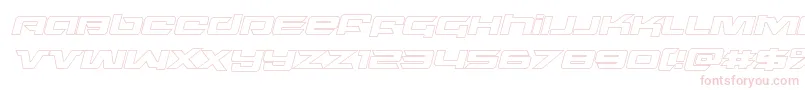 northstaroutital Font – Pink Fonts on White Background