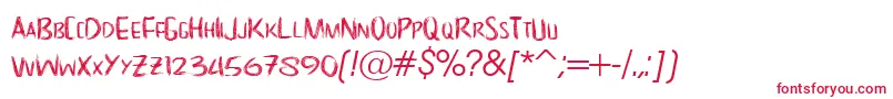NoScary regular Font – Red Fonts
