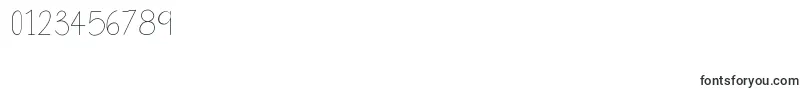 Nothing Special   Demo Font – Fonts for Numbers and Digits