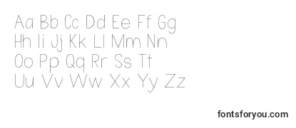 Nothing Special   Demo Font