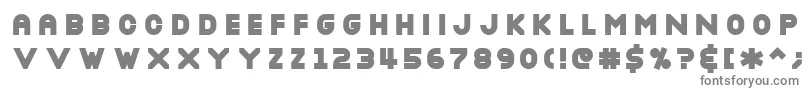 NOTTBL   Font – Gray Fonts on White Background