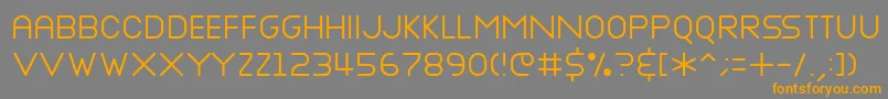 More about NOTTKE   Font NOTTKE   Font – Orange Fonts on Gray Background