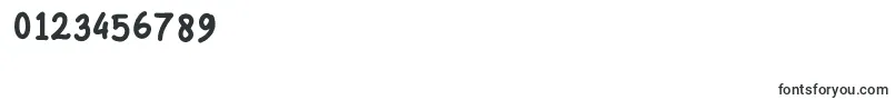 Noturnal Hand Font – Fonts for Numbers and Digits