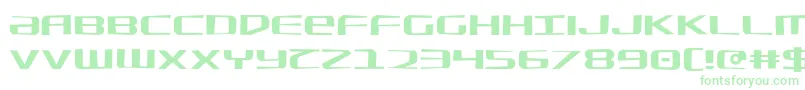 SdfJagged Font – Green Fonts on White Background