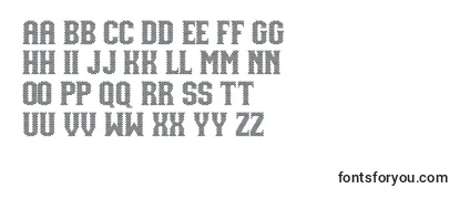 Schriftart NUAZ Font by 7NTypes