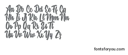 Nuclear Boots Personal Use Font