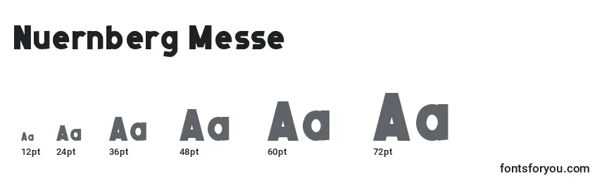 Nuernberg Messe Font Sizes