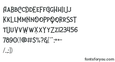 Nufced DEMO  font – historical Fonts