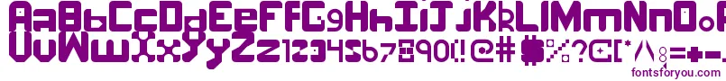 number one Font – Purple Fonts