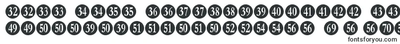 フォントnumberpile – ハウスフォント