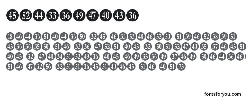 Шрифт Numberpile (135817)