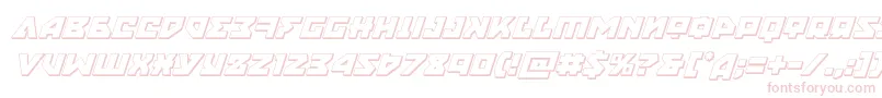 nyet3dital Font – Pink Fonts on White Background