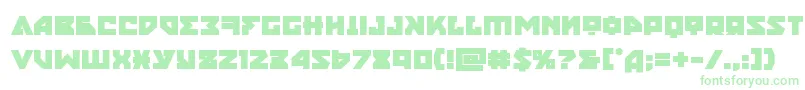 Шрифт nyetbold – зелёные шрифты на белом фоне