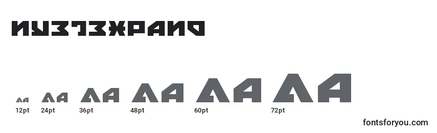 Nyetexpand (135845) Font Sizes