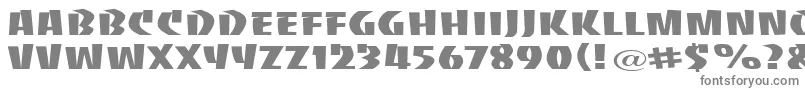 BaccaratuprightwideRegular Font – Gray Fonts