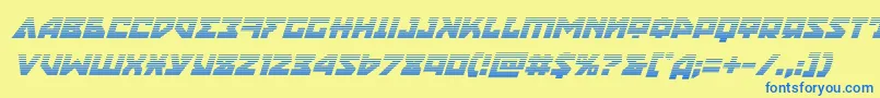 Más sobre la fuente nyetgradital fuente nyetgradital – Fuentes Azules Sobre Fondo Amarillo