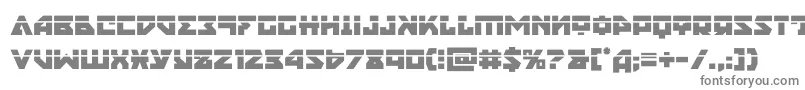 nyetlaser Font – Gray Fonts on White Background