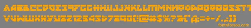 Weitere Informationen zur nyetlaser-Schriftart nyetlaser-Schriftart – Orangefarbene Schriften auf grauem Hintergrund