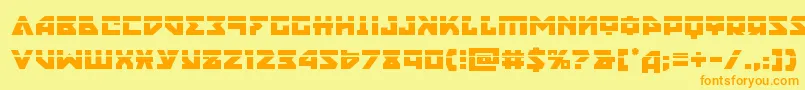 fuente nyetlaser – Fuentes Naranjas Sobre Fondo Amarillo