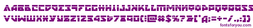 nyetlaser Font – Purple Fonts on White Background