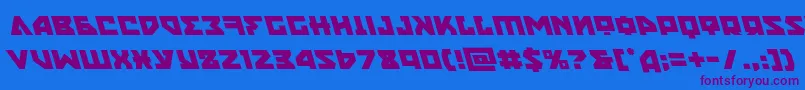 Подробнее о шрифте nyetleft Шрифт nyetleft – фиолетовые шрифты на синем фоне
