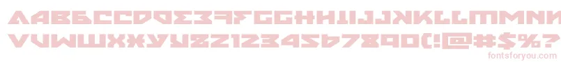 nyetxtraexpand Font – Pink Fonts on White Background