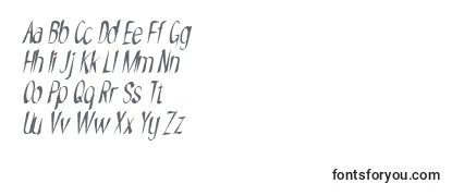 NYOEHOKA ITALIC-fontti