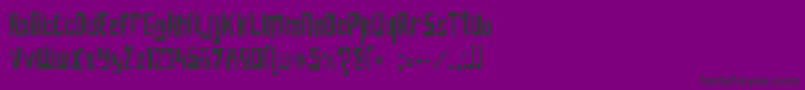 More about OBICHO Font OBICHO Font – Black Fonts on Purple Background
