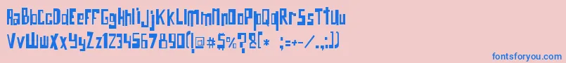 Weitere Informationen zur OBICHO -Schriftart OBICHO -Schriftart – Blaue Schriften auf rosa Hintergrund