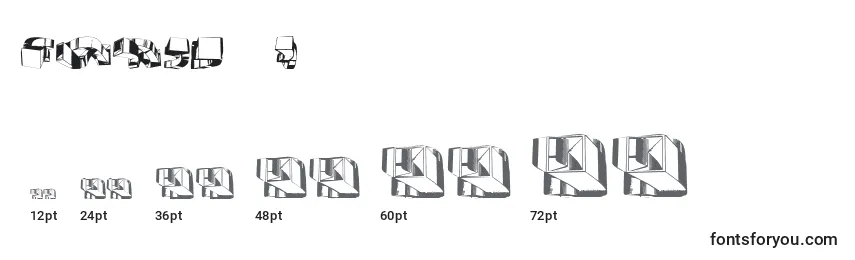 Object3D Font Sizes