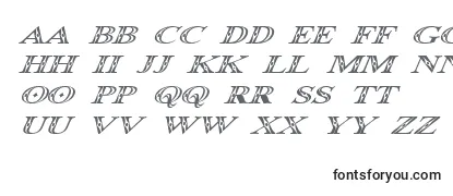 Шрифт Occoluchi Italic