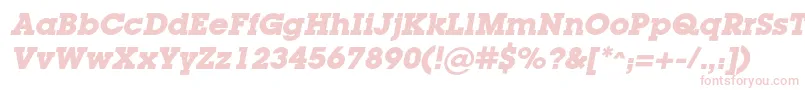 LugacBolditalic Font – Pink Fonts