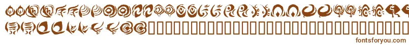 Octopus Language Font – Brown Fonts